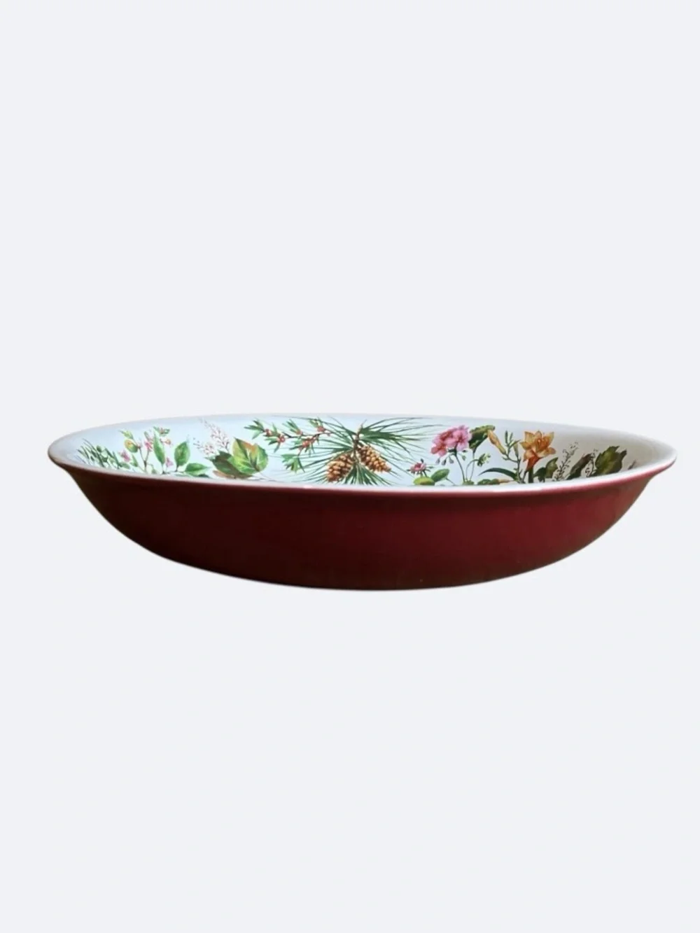 Hallmark Heritage Collection Decorative Four Season Floral Ceramic Bowl